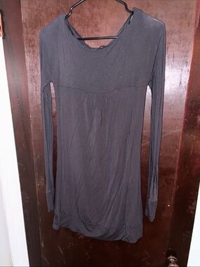 Urban Behavior Black Long Sleeve Tunic Dress